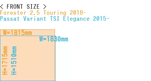 #Forester 2.5 Touring 2018- + Passat Variant TSI Elegance 2015-